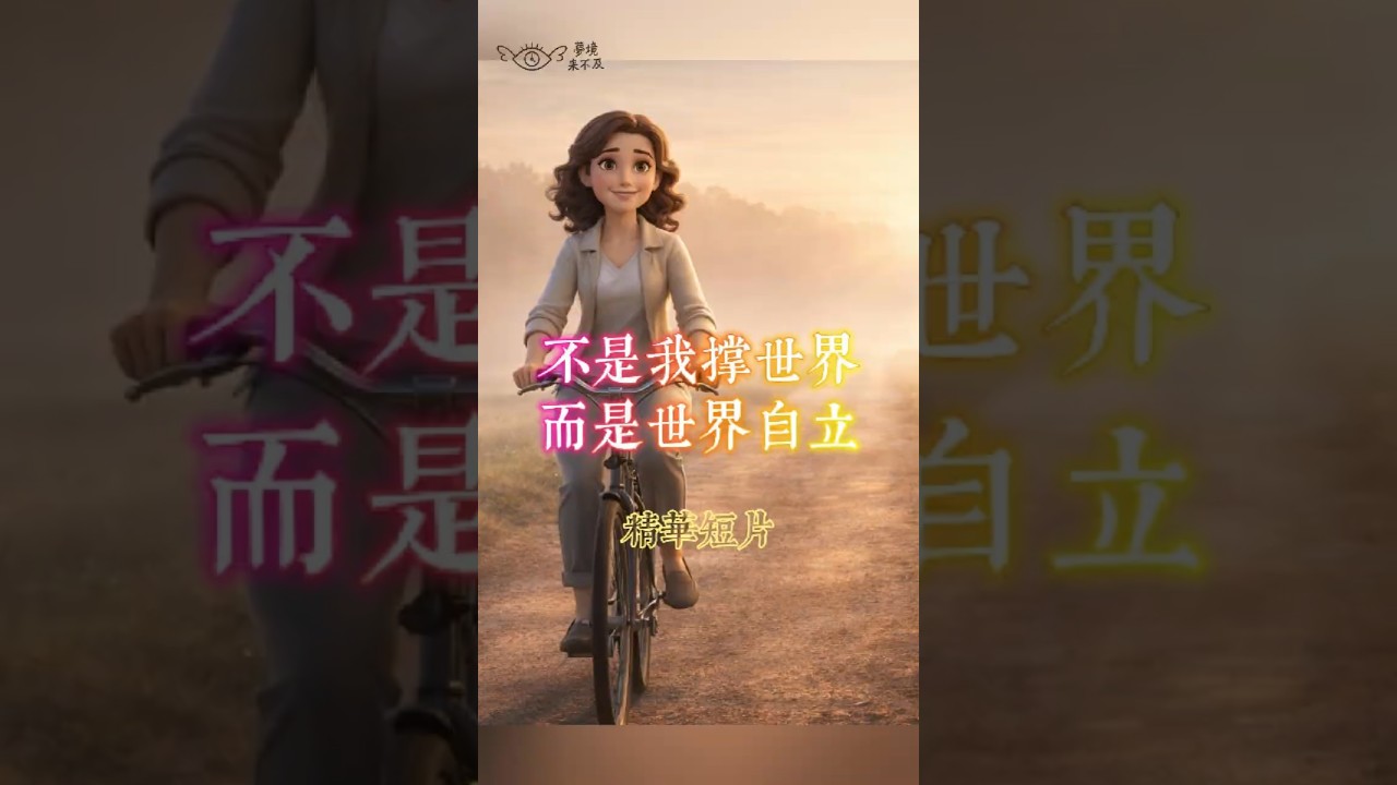 「不是我撐世界，而是世界自立」