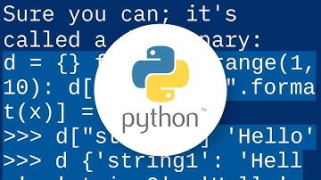 How do you create different variable names while in a loop?