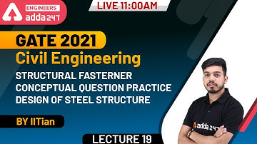 Structural Fasterner Conceptual Question Practice | Design of Steel Structure (Lec 19)