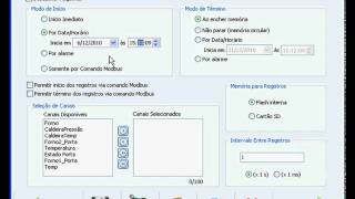 FieldLogger - Configura��o Registros | Portugu�s