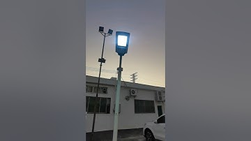 Solar street light #integrated street light installation, how to install solar street light