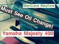 Yamaha Majesty 400 Oil Change