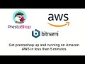 Install and get Prestashop up and running on amazon AWS EC2 in less then 5 minutes