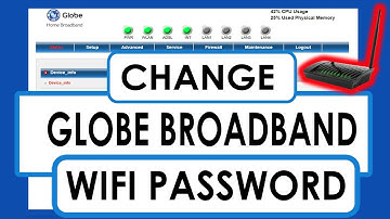 How to Change Globe Broadband Wi-Fi Password - PROLINK H5004NK Wireless Modem