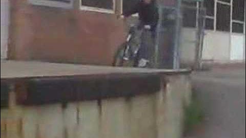 hugely insane jump off loading dock