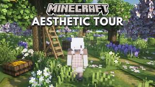 Aesthetic Minecraft World Tour 🍎🐝 (Mizuno's 16 Craft) screenshot 4