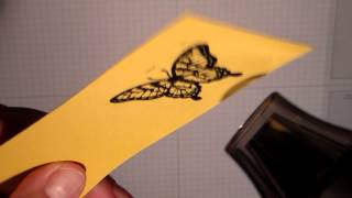 Embossing a Butterfly