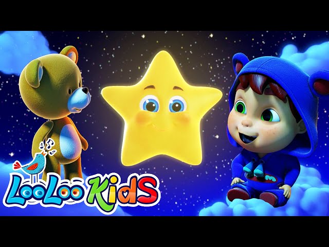 🌟Twinkle Twinkle Little Star on REPEAT 30 minutes 🌟 | more Sing Along [ BB Kids Songs ] LooLoo Kids class=