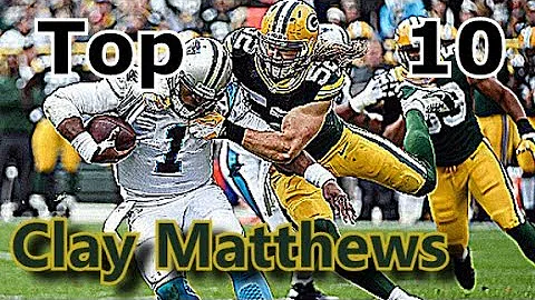 Clay Matthews Top 10 Plays of Career