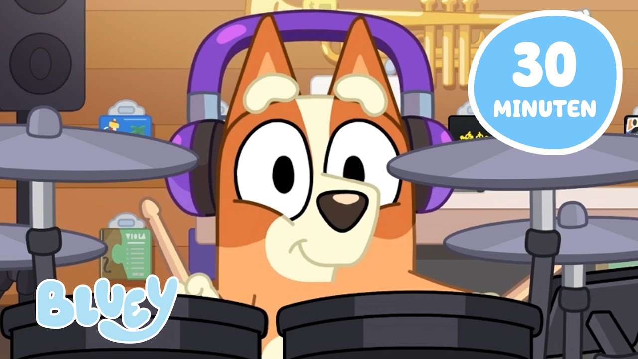 VEERTIEN Bluey Minisodes in Één! 💙| Bluey - Officieel Nederlands kanaal