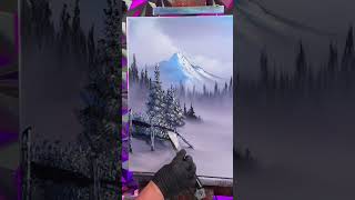 Let's Paint an old fence with your favorite Art Teacher #paintwithjosh #paintingtutorial #bobross