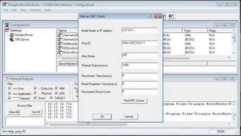 SDG OV 5 Add OPC Client Screencast
