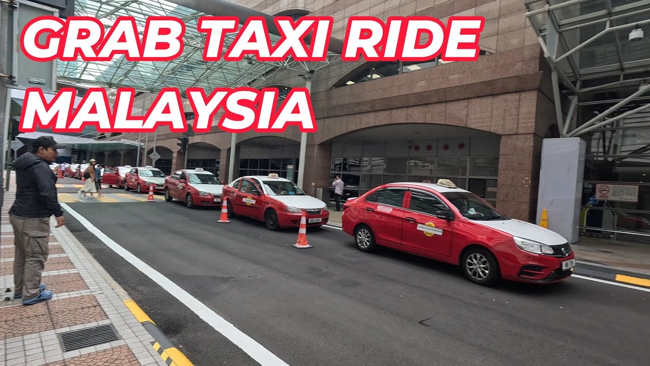 Поездка на такси Grab в Куала-Лумпуре, Малайзия 🇲🇾 | От отеля Holiday Inn до станции Kuala Lumpur...