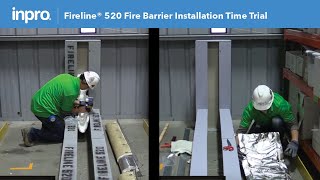 Tracking penetration Fire barrier