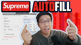 How to Autofill Supreme (2021 Updated Method to Buy Supreme)