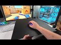 Gameplay CS2 OLED 360hz + Mousepad de vidro 100% feito no Brasil! Mousepad Mondes Pro Review