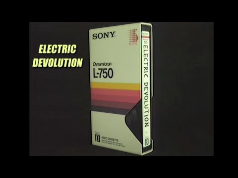 Electric Devolution video release teaser - Recorded on tape using analog synths and shot on Betamax