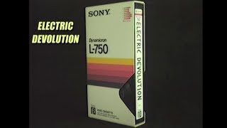 Electric Devolution video release teaser - Recorded on tape using analog synths and shot on Betamax
