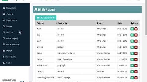Hospital Management System Nurse