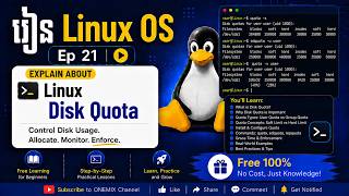 Linux Disk Quota Explained in Full Detail | Ep 21