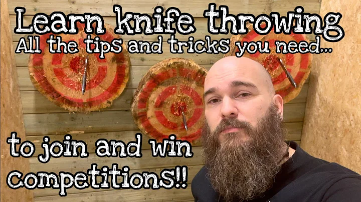 Learn knife throwing - complete tutorial - all info you need to become a knife throwing champion!!