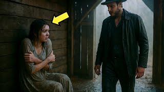 SHE HID FROM THE STORM IN THE OLD BARN… BUT WHEN THE FARMER SHOWS UP SHE…