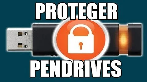 Como proteger os arquivos do pen drive?