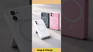 Travel Smart 🔋 | Magnetic Power Bank for Minimal Setup |#powerbank #traveleasy  #coolgadgets