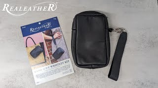 Easy Leather Wristlet Tutorial | Nano Soft Wristlet Kit by Realeather screenshot 5