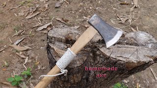 HOW TO MAKE A HIGHT QUALITY AXE AT HOME
