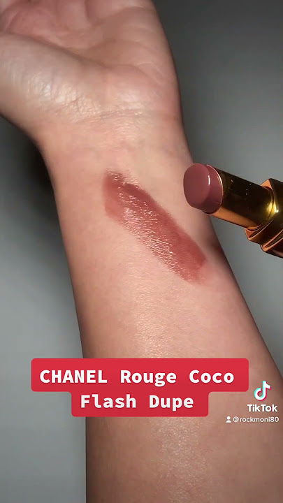 Rouge Coco Flash, the ultra-shiny lipstick, with Lily-Rose Depp