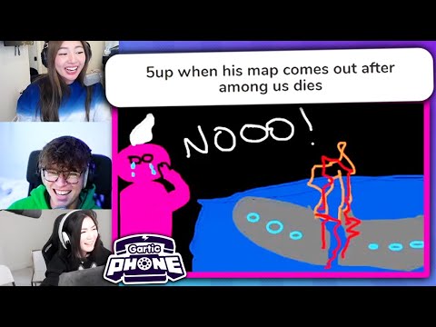 Everyone Trolls 5up's New Map in Gartic Phone