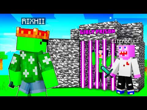 ICH BEFREIE BESTEN FREUND aus GIRLY GEFÄNGNIS... (Minecraft Nations)