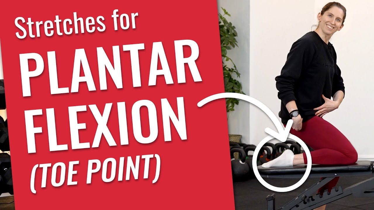 Great Stretches for Plantar Flexion! (Beginner Friendly!) 