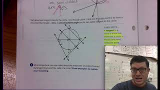 Inscribed Angles Arcs and Tangents Inscribed Angle and Intercepted Arc Geometry Lesson 1 pg 210