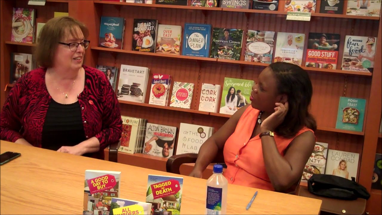 DC SPOTLIGHT TV - Book Club - Mystery Writer Sherry Harris Top 10 Tell-all List