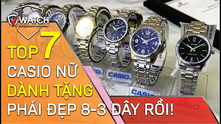 Đồng hồ casio nữ chính hãng giá bao nhiêu