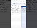 Clean Excel Data ⚡ ||  Google Sheets || 10 Seconds #dataanalysis #spreadsheetmagic