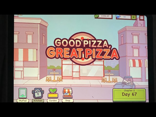 ASMR IPAD jogando Good Pizza, Great Pizza com muitos sussurros