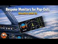 Bespoke Monitors for Your Instrument Pop-Outs