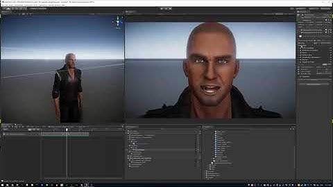 iClone to Unity facial demo with Audio
