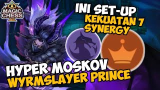 MOSKOV WYRMSLAYER PRINCE | COMMANDER FANNY | COMBO MAGIC CHESS TERKUAT 2023 - Mobile legends