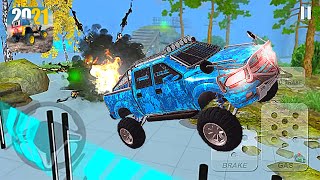 3D Car Game 진흙과 트럭 - 4x4 SUV 드라이브! | 오프로드 시뮬레이터 2021 | 3D 자동차 게임 Android/IOS 게임 플레이 screenshot 4
