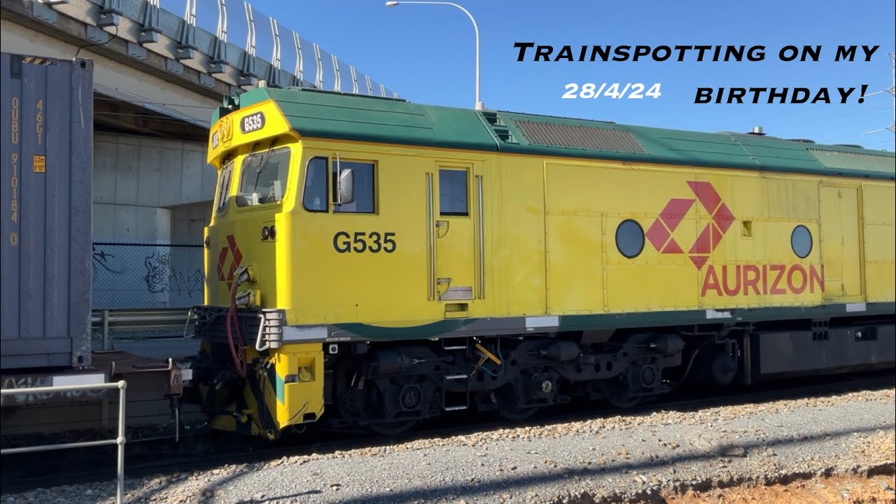 Trainspotting on my birthday! 28/4/24 - YouTube