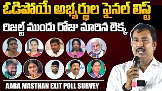 AARA Masthan Exit Poll Survey FINAL Winning List | AP Elections 2024 | YCP | TDP | Janasena