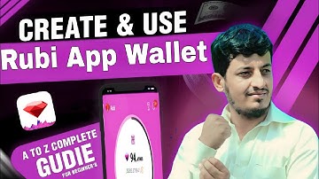 How to create wallet on Rubi app || Rubi app new update