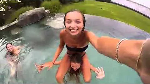 Gopro hero 3+ At the pool