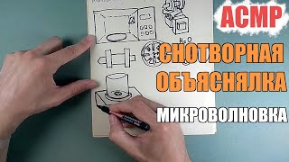 Снотворная объяснялка #2 - микроволновка (АСМР мужской голос)/Sleepy story (ASMR russian male voice)