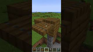 Realistic mini crane #shorts #short #minecraft #minecraftshorts #decoration