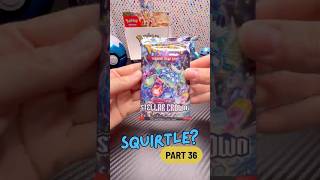 Part 36: Opening a Stellar Crown Booster Box 🐢🩵💦 #pokemontcg #30daysuperfans @patflynn
